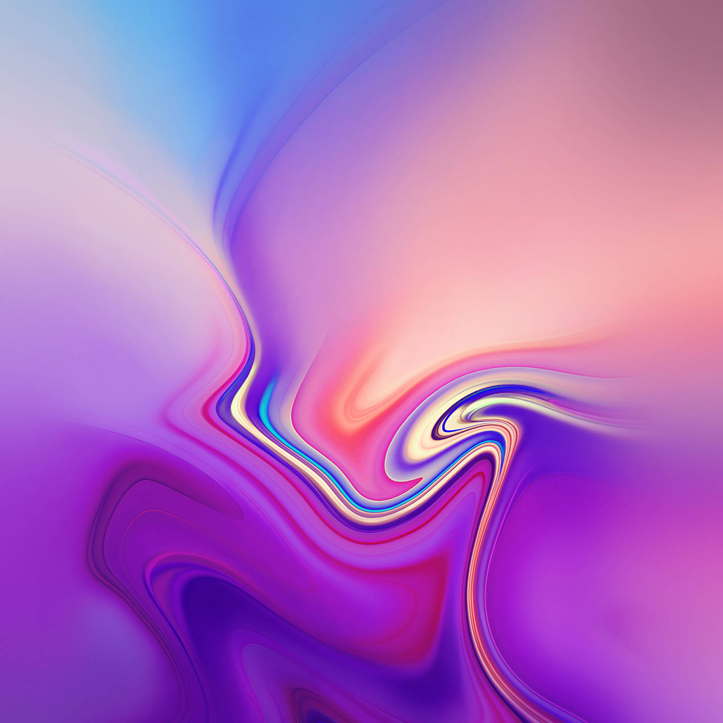 Galaxy S10, purple, pink, HD Desktop Wallpaper