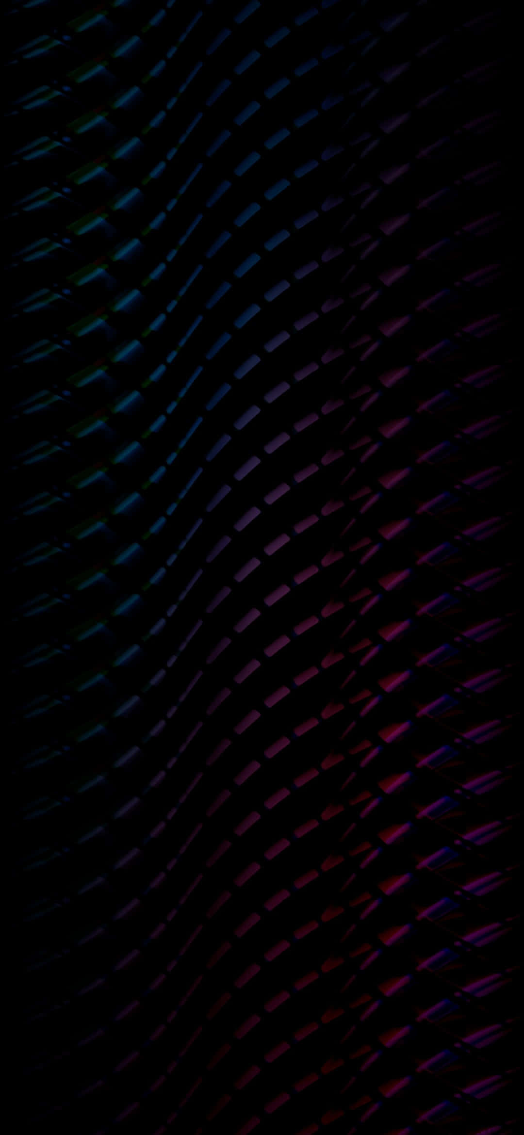 Galaxy S25, dark abstract pattern, wavy glowing rectangular tiles, Full HD Phone Wallpaper