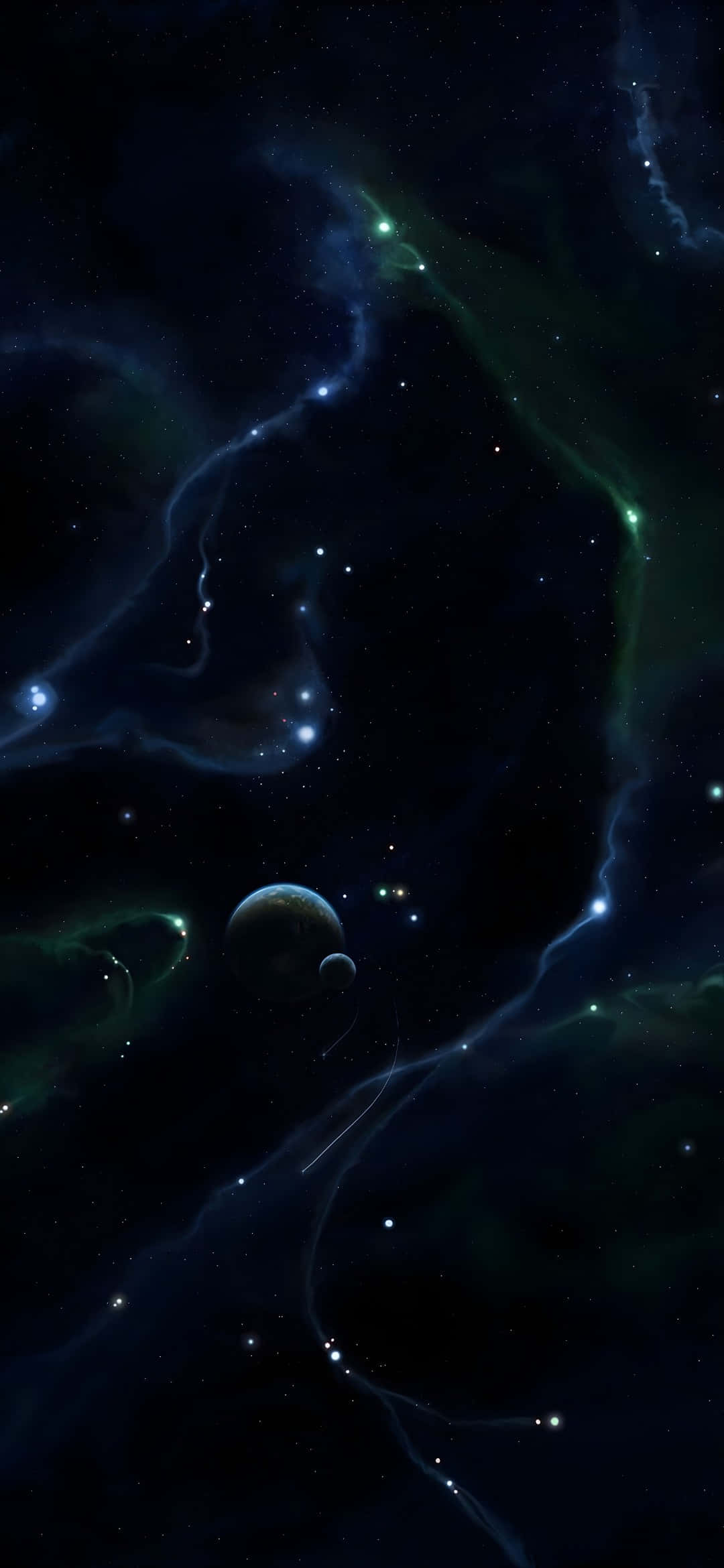 Galaxy S25, nebula, planet, Full HD Phone Wallpaper