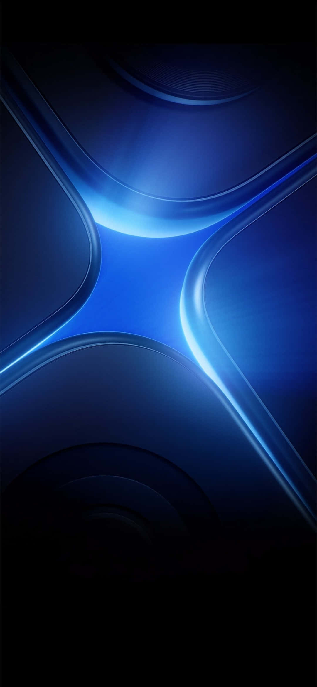 Galaxy S25, glowing blue light beams, abstract design, Full HD Phone Wallpaper