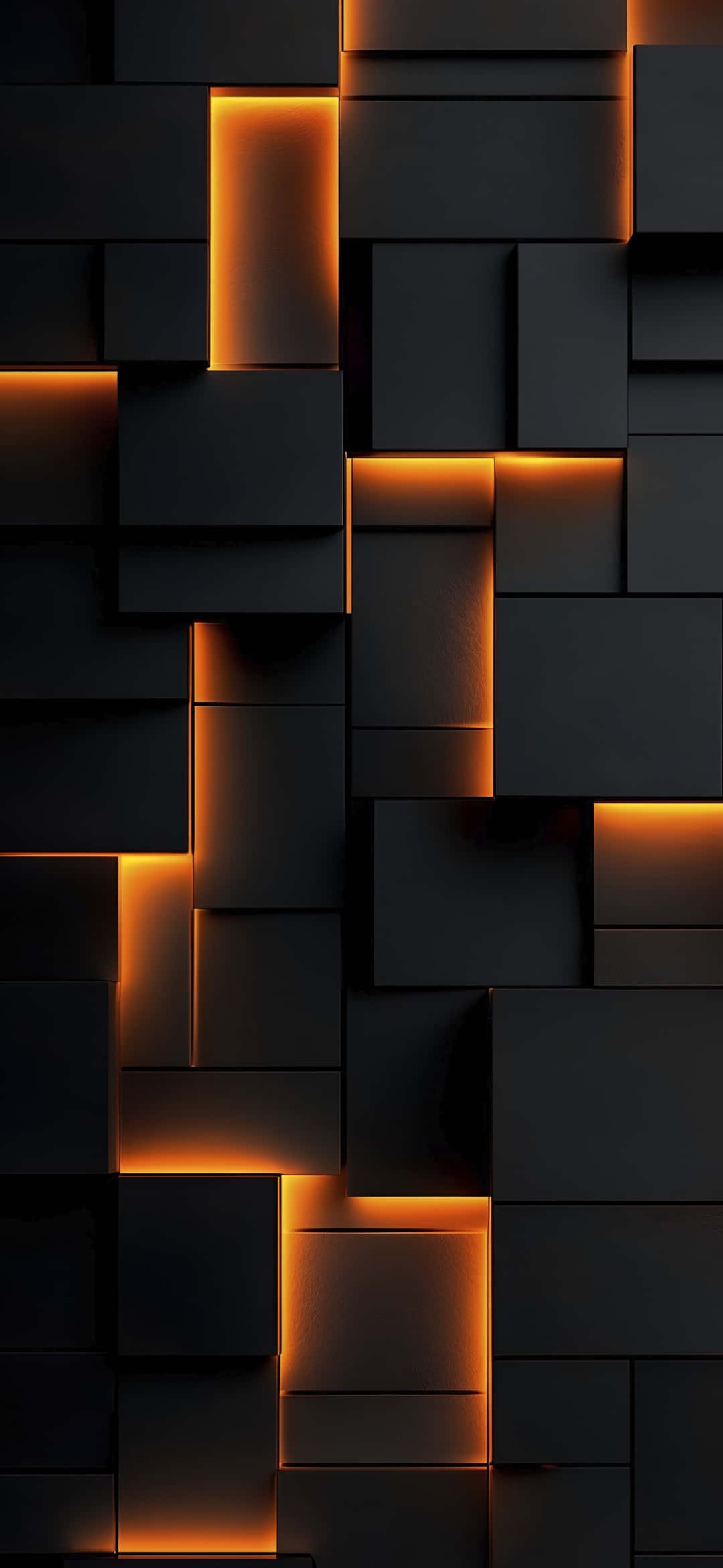 Galaxy S25, dark gray, geometric blocks, Full HD Phone Wallpaper