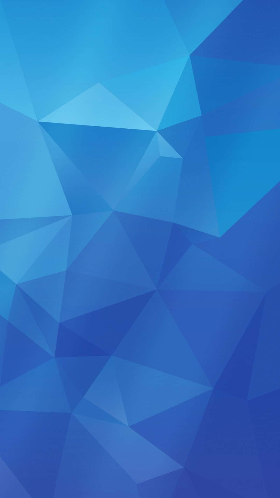 Galaxy S5, blue, geometric, Full HD Phone Wallpaper