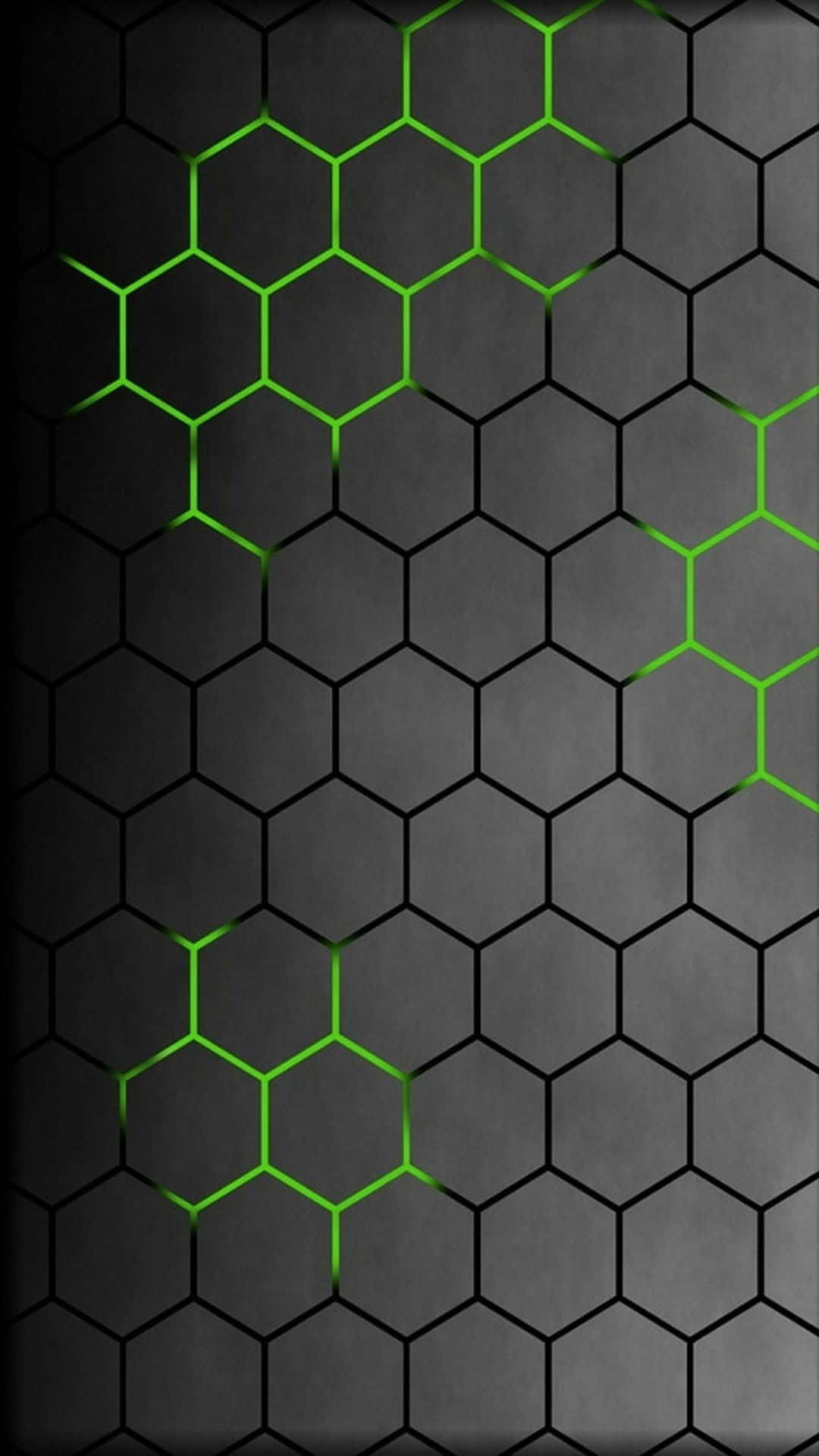 Galaxy S5, dark gray, hexagonal grid pattern, Full HD Phone Wallpaper