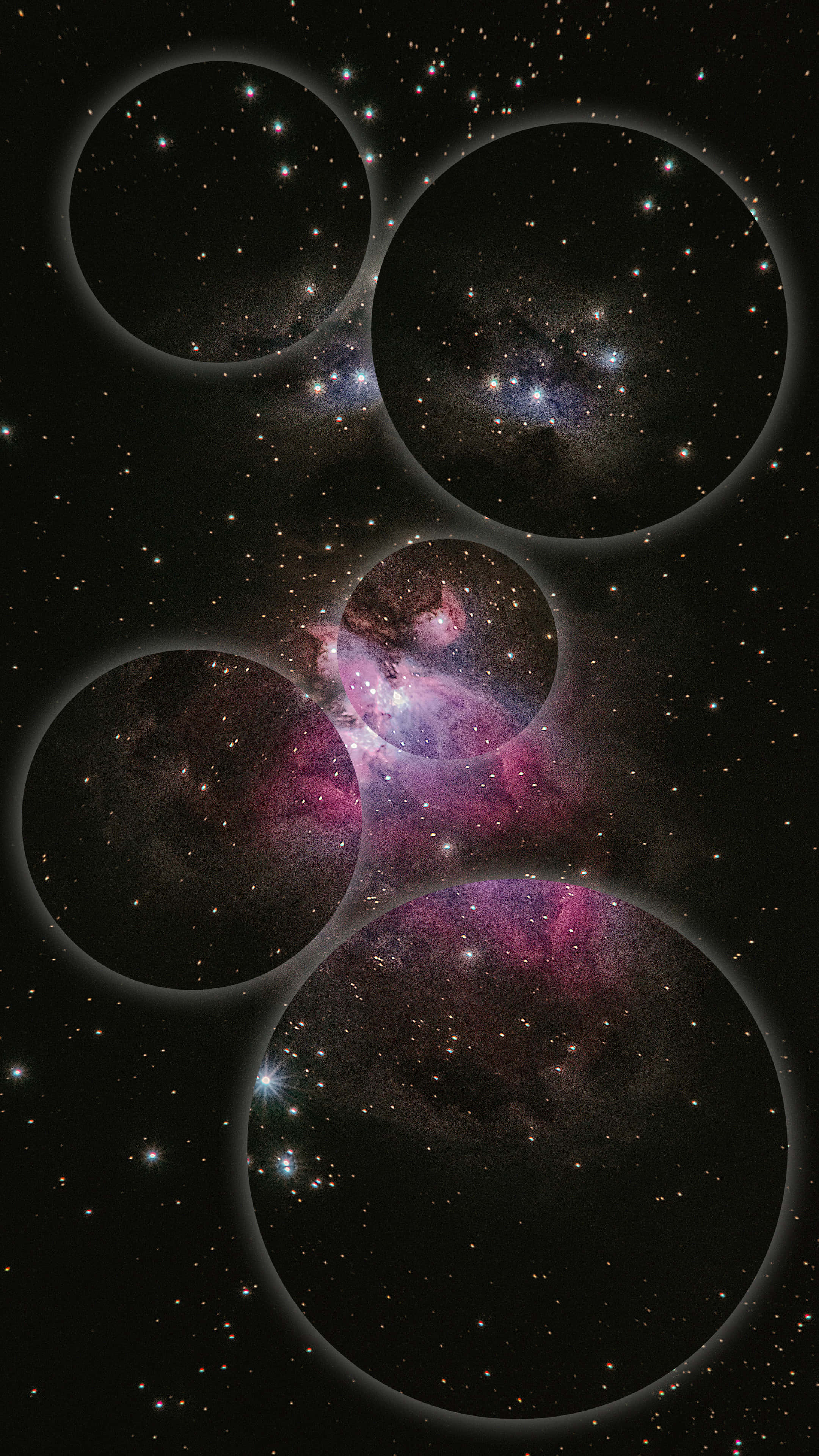 Galaxy S5, 2160 x 3840, cosmic bubbles, 4K Phone Wallpaper