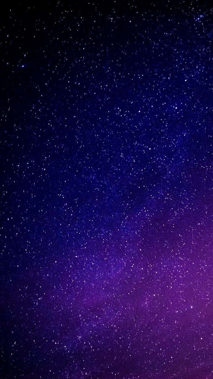Galaxy Sky, deep indigo, vibrant purple, HD Phone Wallpaper