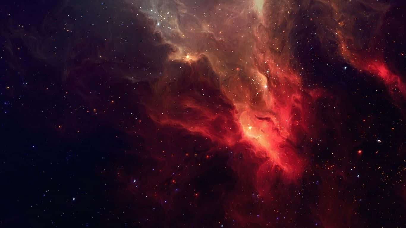 Galaxy Stars, 1366 x 768, cosmic clouds, HD Desktop Wallpaper