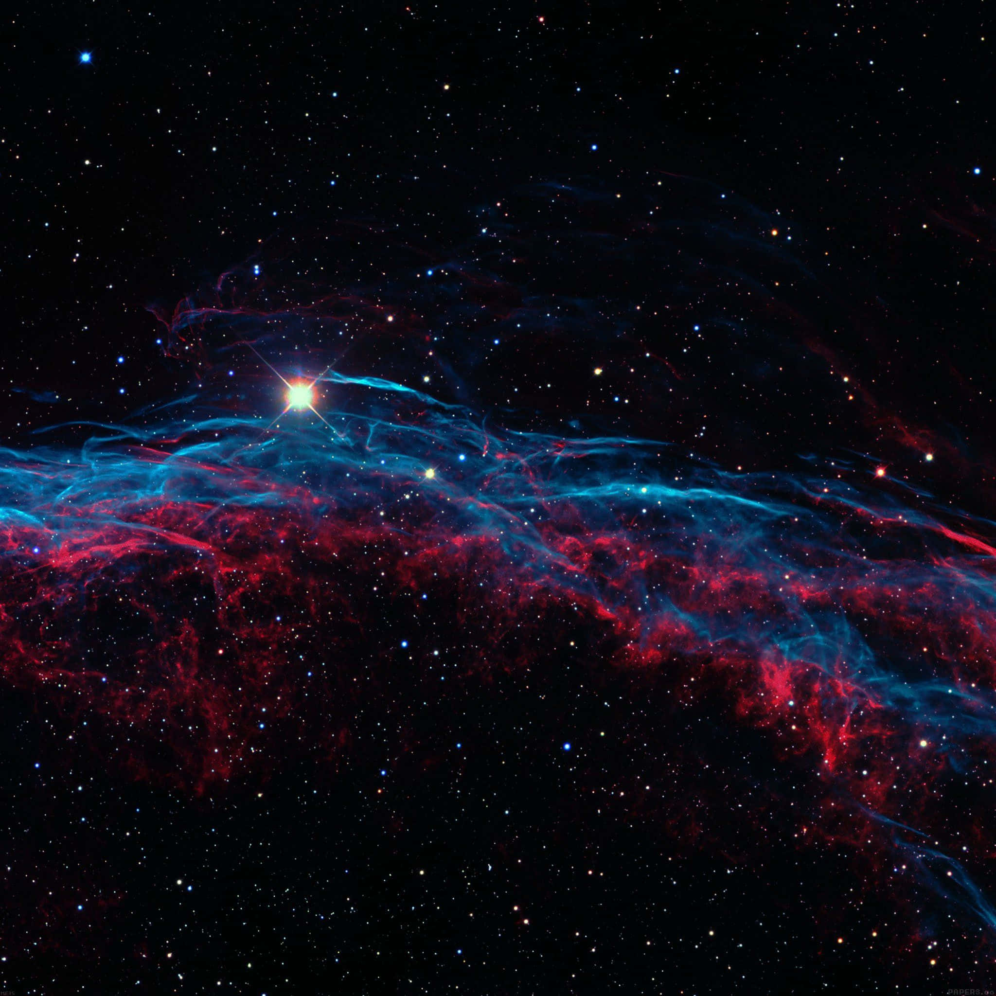 Galaxy Stars, 2048 x 2048, cosmic nebula, Full HD Desktop Wallpaper