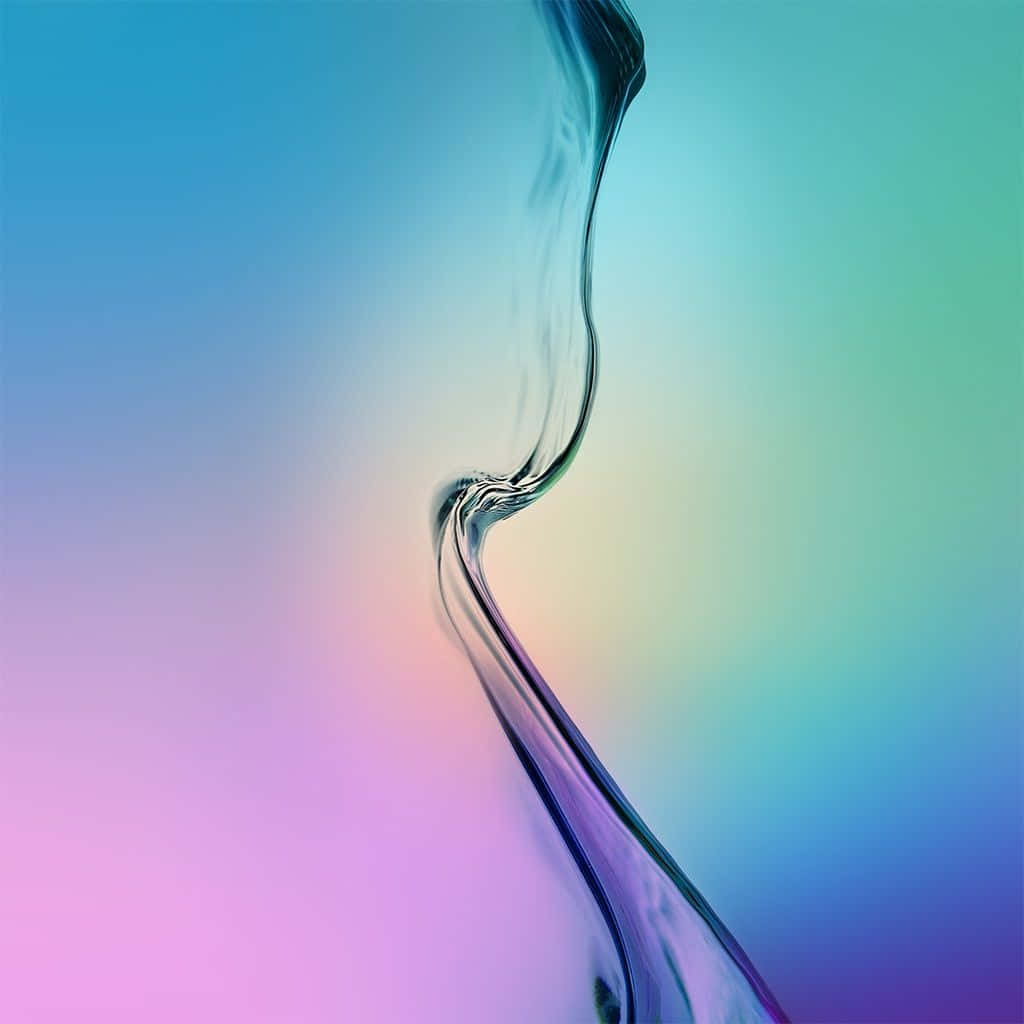 Galaxy Tab, liquid glass, blue pink, SD Desktop Wallpaper