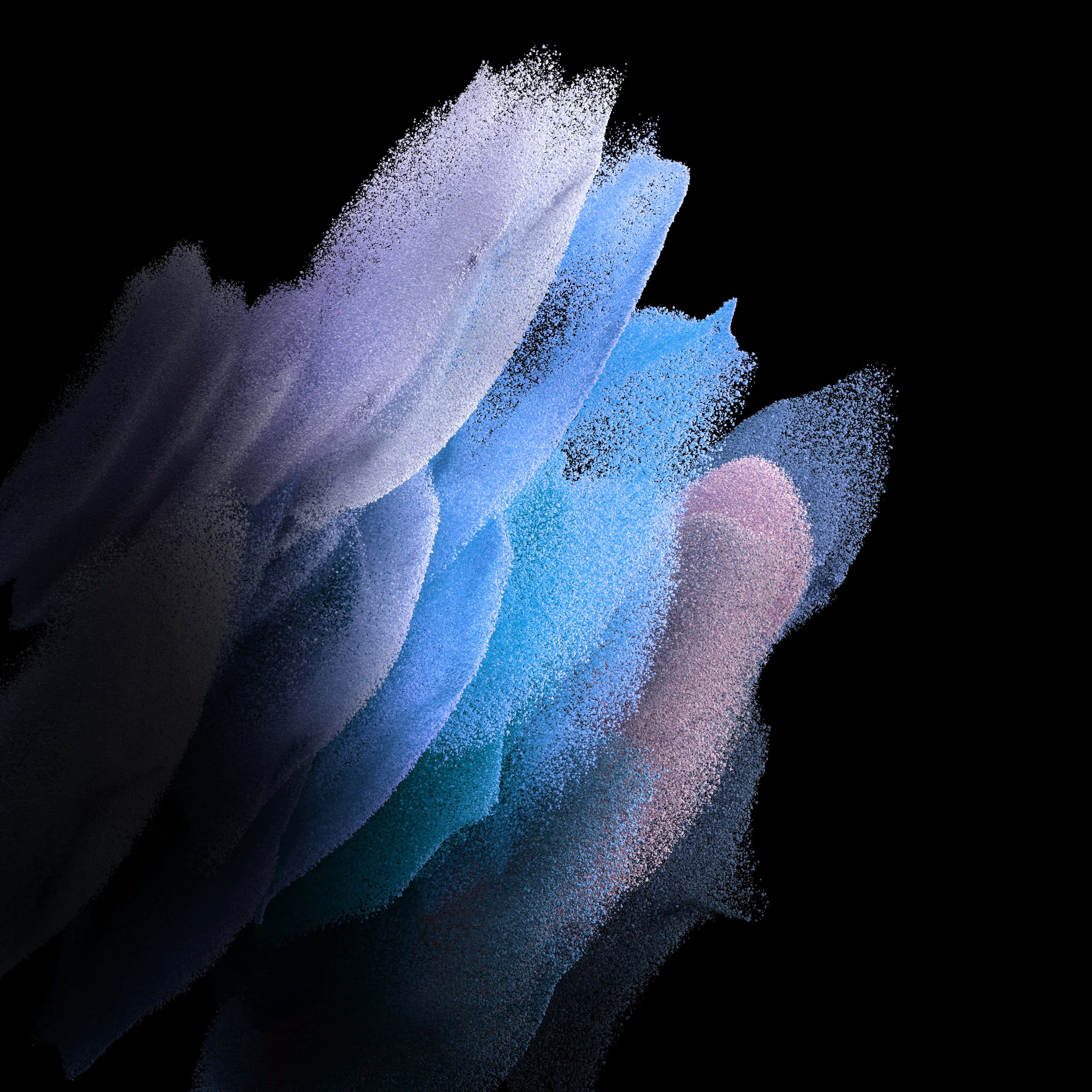 Galaxy Tab, 3200 x 3200, cool blues, 2K Desktop Wallpaper
