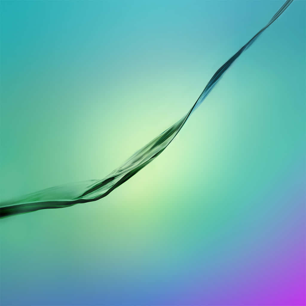 Galaxy Tab, translucent green, teal yellow, SD Desktop Wallpaper