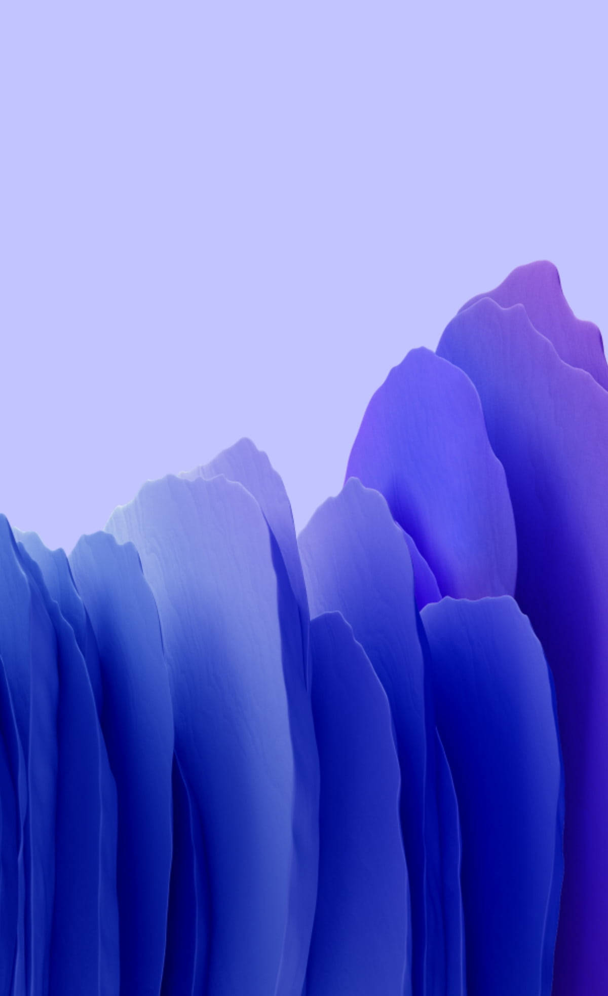 Galaxy Tablet, purple gradient paint, soft blue, Full HD Phone Wallpaper