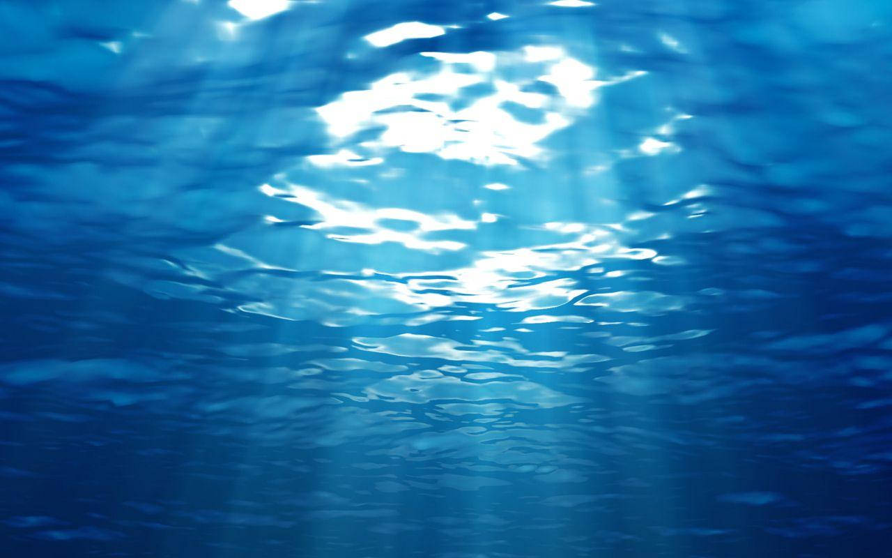 Galaxy Tablet, underwater, sunlight beams, HD Desktop Wallpaper