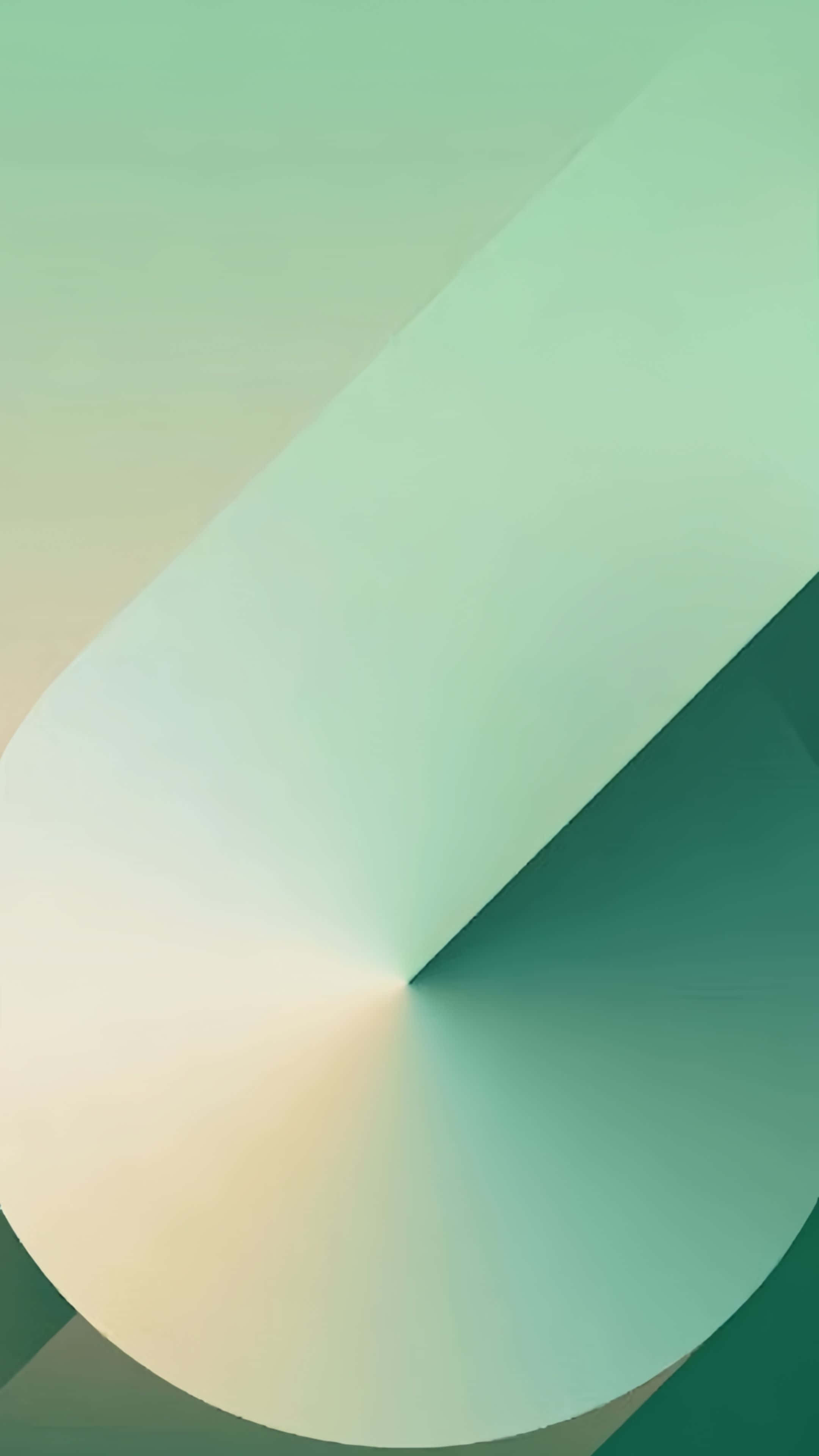 Galaxy Z Flip 7, mint green, beige, 4K Phone Wallpaper