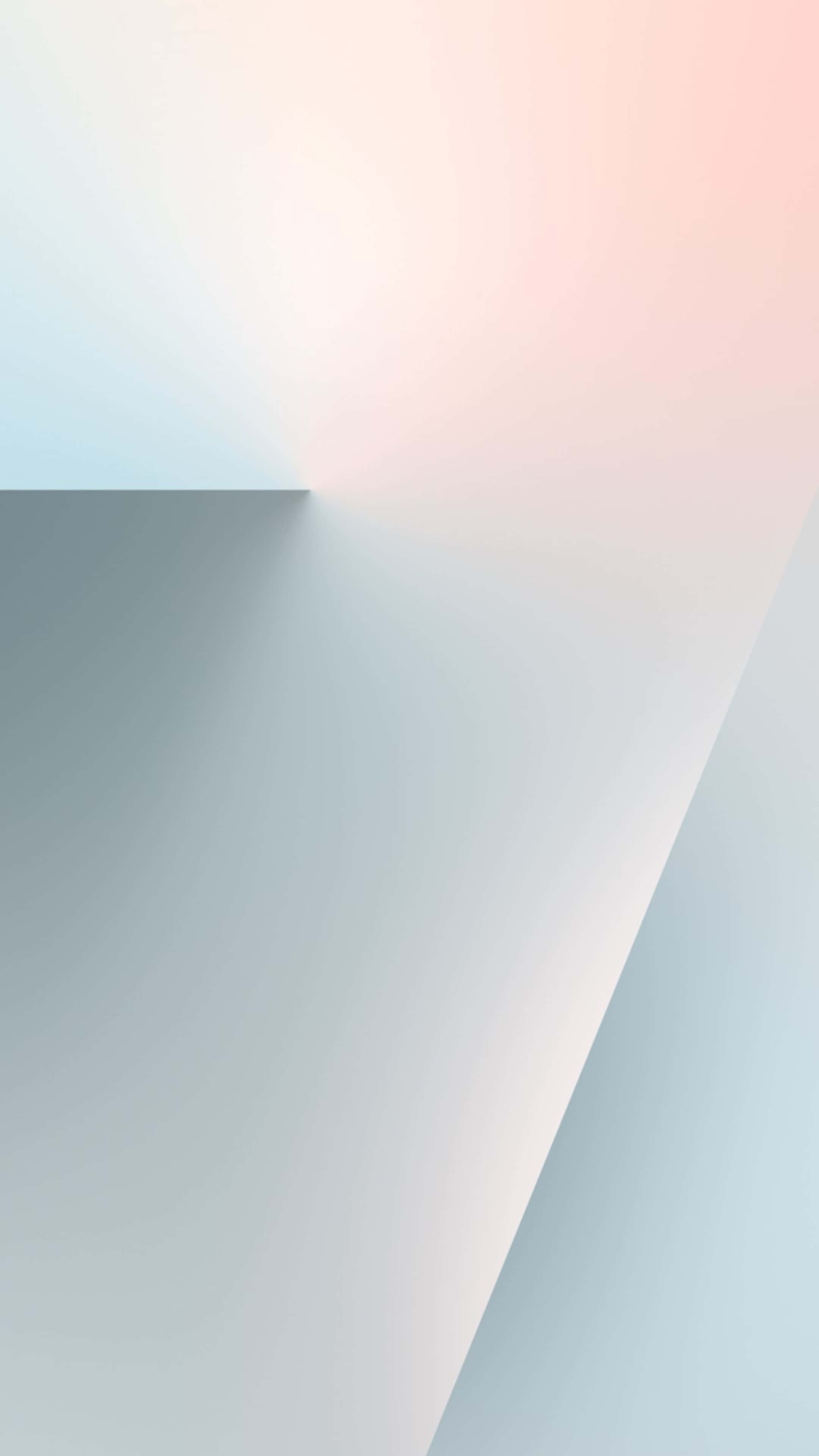 Galaxy Z Flip 7, pastel tones, light blue, 4K Phone Wallpaper