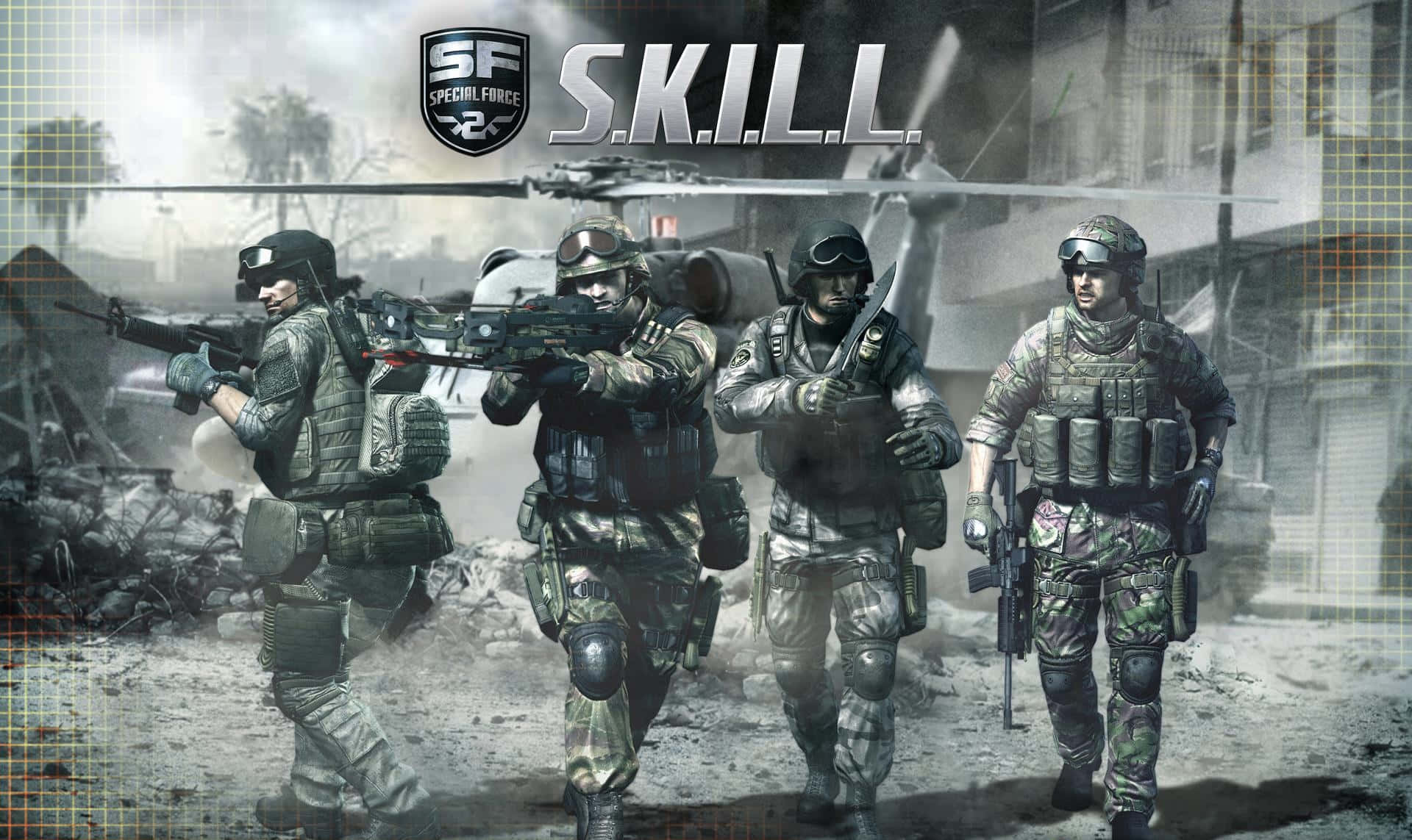 special forces, camouflage gear, war-torn urban battlefield, Full HD Desktop Wallpaper