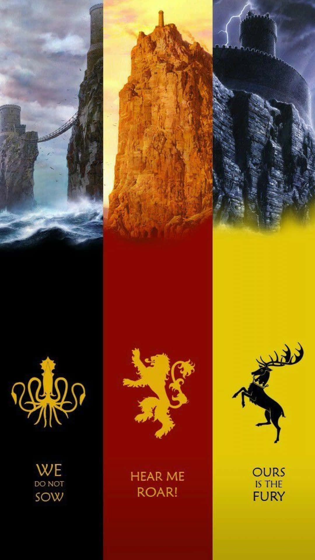 Game Of Thrones, iPhone, stark castle, Full HD Phone Wallpaper