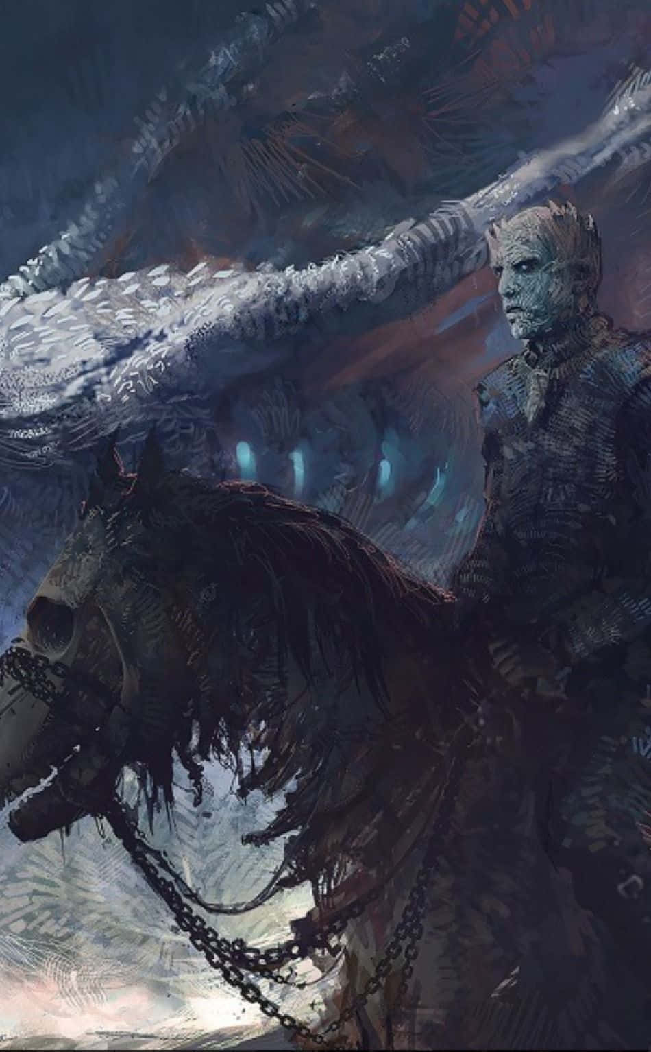 Game Of Thrones, iPhone, icy dragon wing, HD Phone Wallpaper