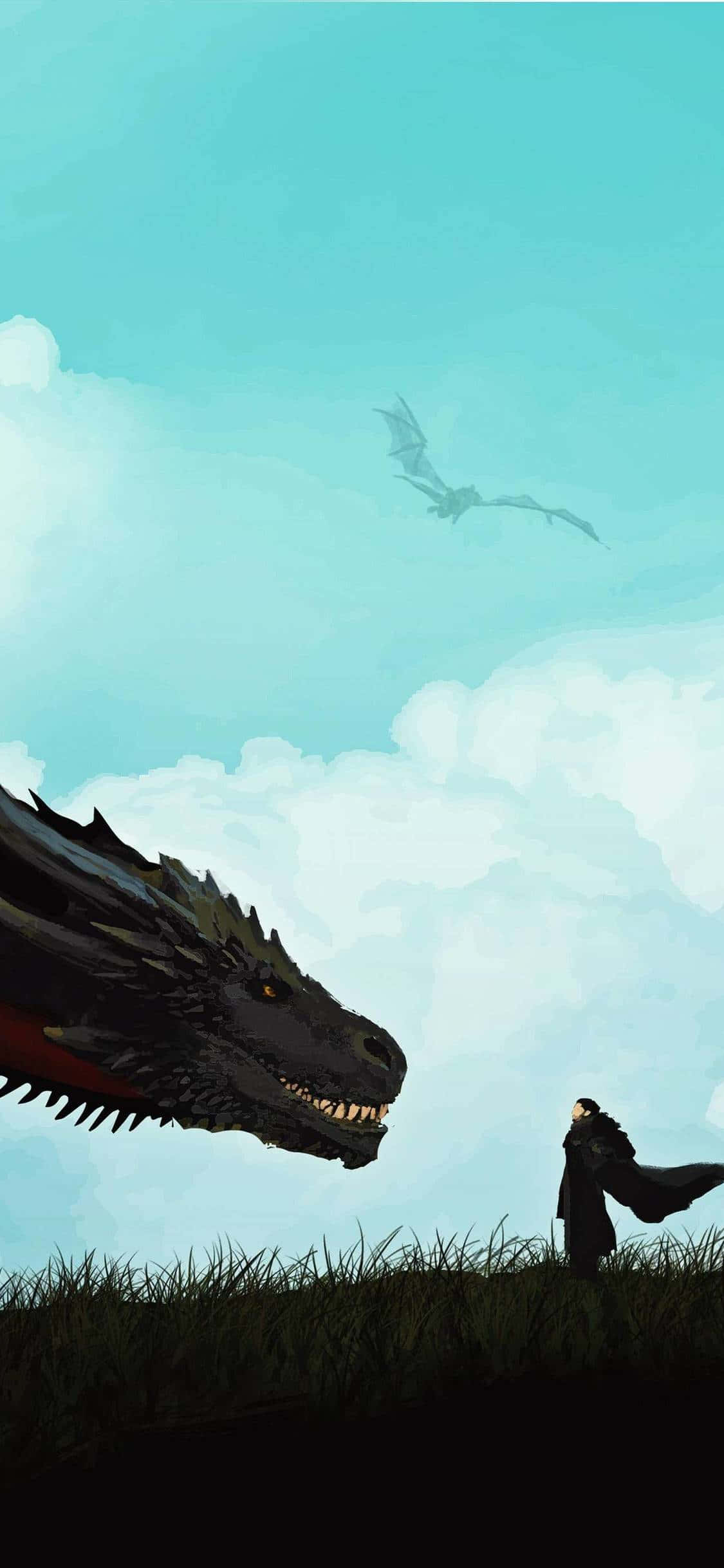 Game Of Thrones, iPhone, black cloak, Full HD Phone Wallpaper
