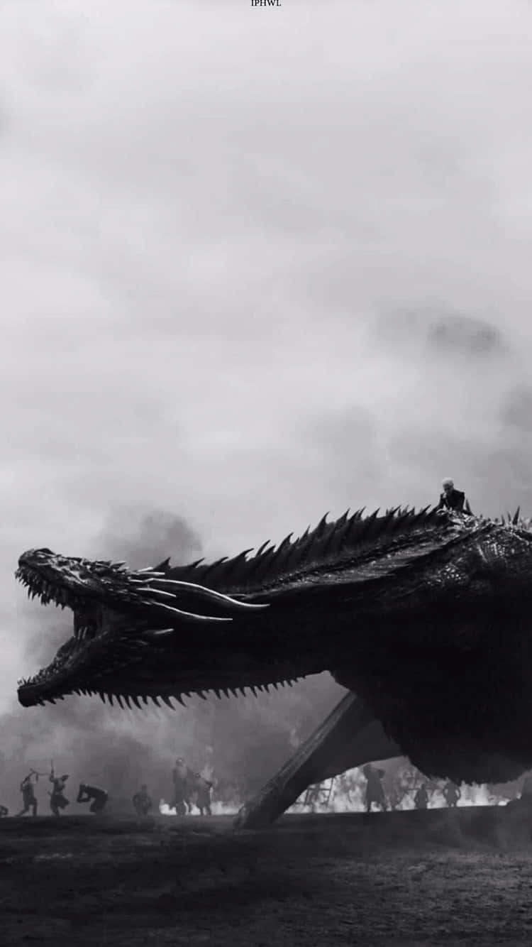 Game Of Thrones, dragon, battlefield, HD Phone Wallpaper