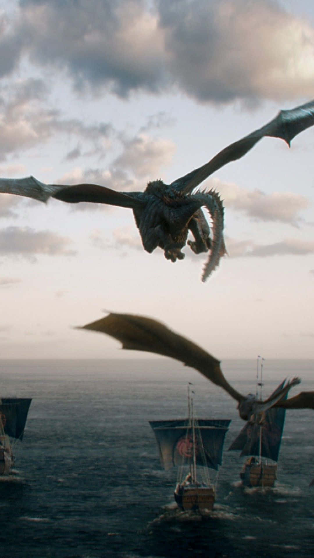 Game Of Thrones, iPhone, dragons, Full HD Phone Wallpaper