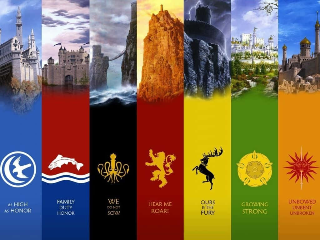 Game Of Thrones, fantasy houses, castles, SD Desktop Wallpaper