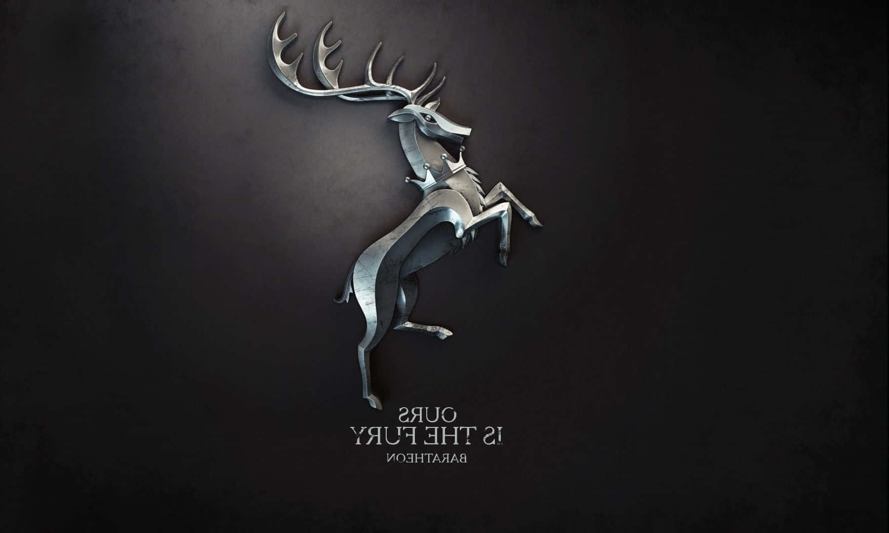 Game Of Thrones Map, metal deer, silver stag, HD Desktop Wallpaper