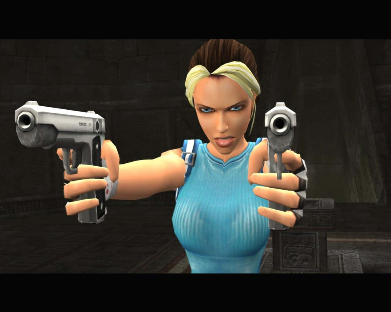 Gaming Mods, female video game character, blonde hair, HD Desktop Wallpaper