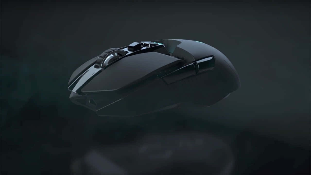 gaming mouse, black, dark misty studio, HD Desktop Wallpaper