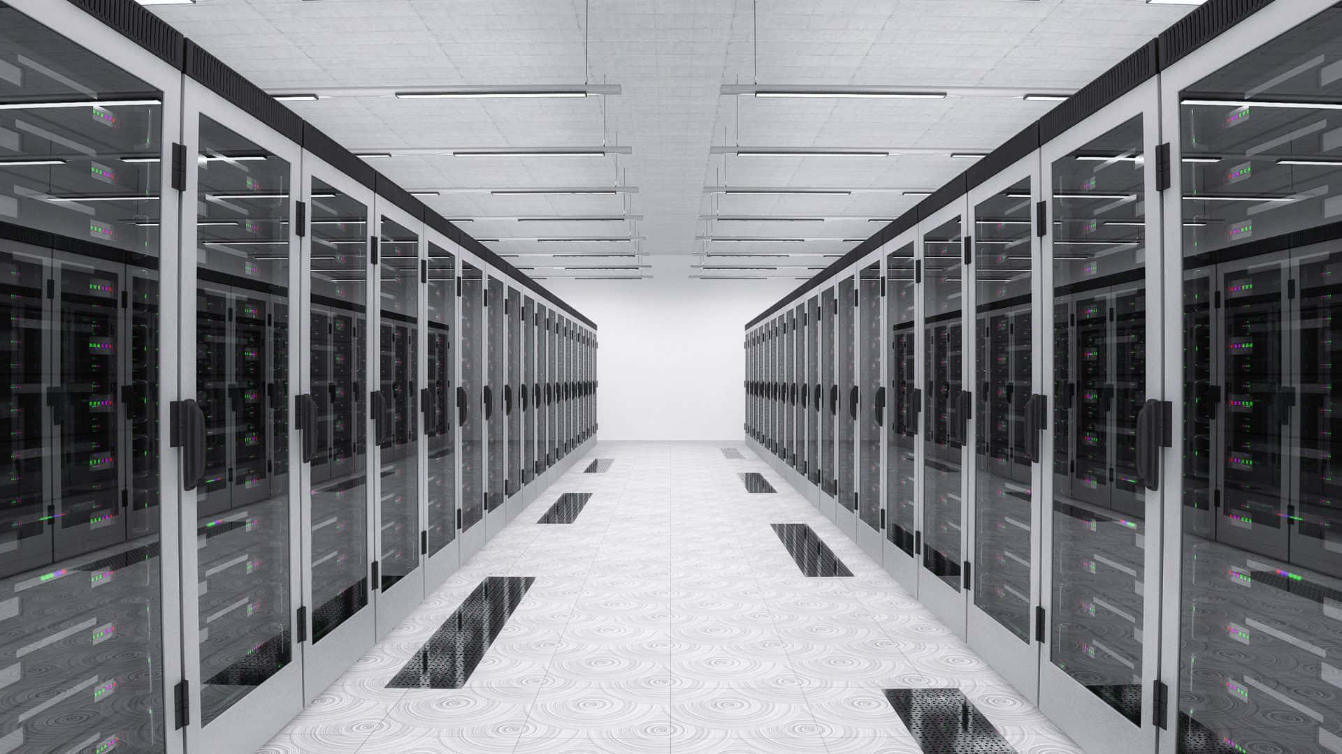 gaming servers, server racks, modern data center, Full HD Desktop Wallpaper