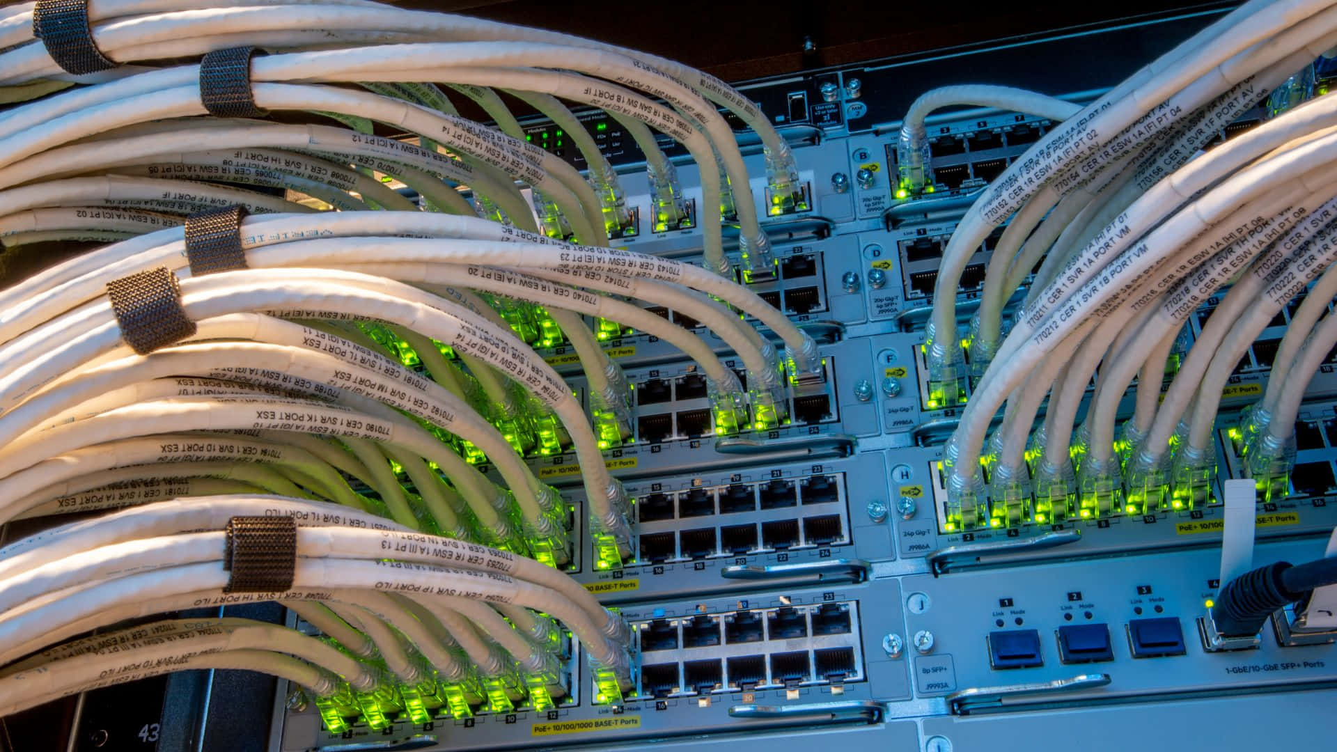 gaming servers, server rack, data center, Full HD Desktop Wallpaper