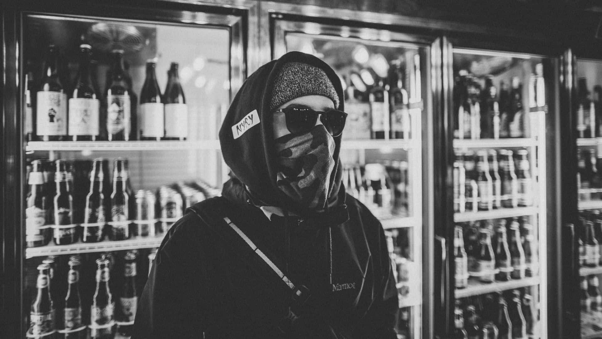 Gang, hoodie, sunglasses, Full HD Desktop Wallpaper