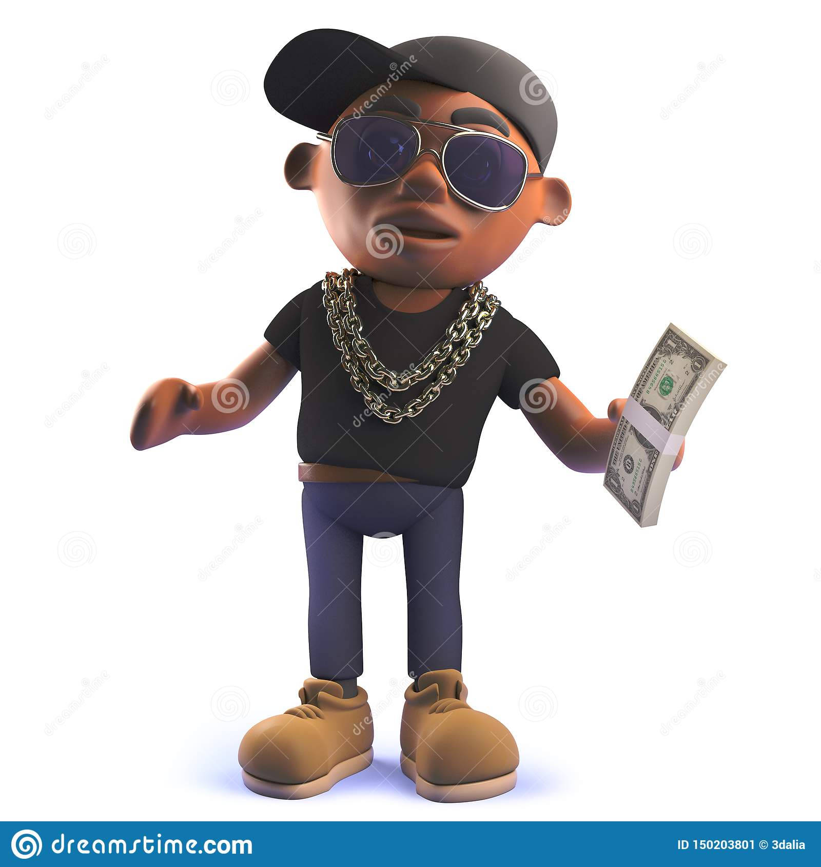 Gangsta Cartoon, black cap, sunglasses, HD Phone Wallpaper