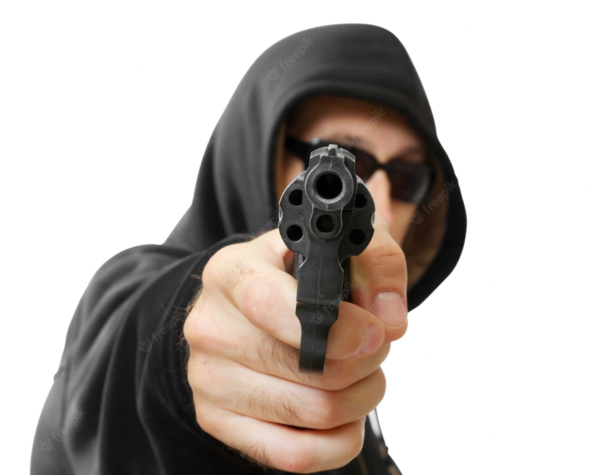 Gangsters With Guns, black hoodie, sunglasses, Full HD Desktop Wallpaper