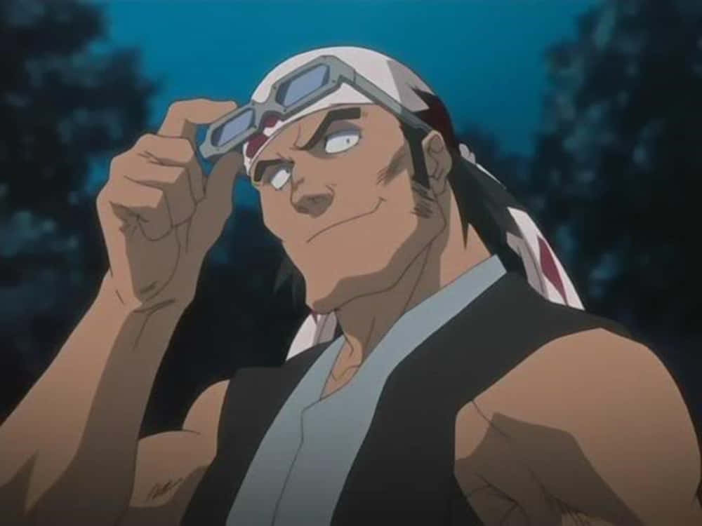 Ganju Shiba, twilight sky, muscular anime man, SD Desktop Wallpaper
