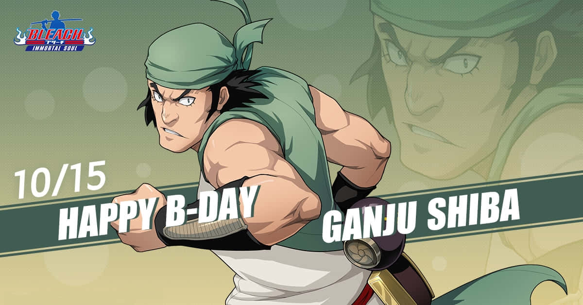 Ganju Shiba, green headband, sleeveless top, SD Desktop Wallpaper