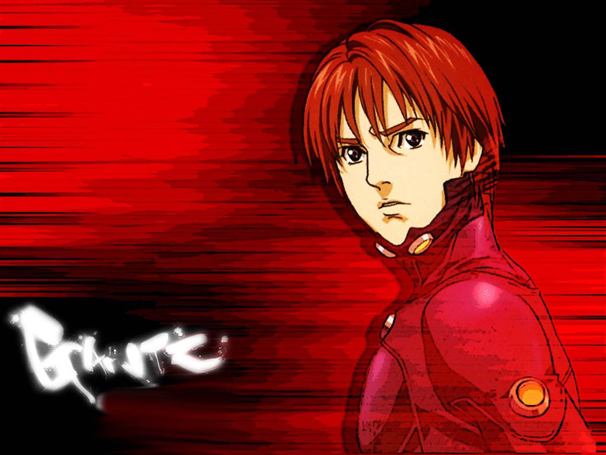 Gantz Kei Kurono, red hair, red jacket, Full HD Desktop Wallpaper