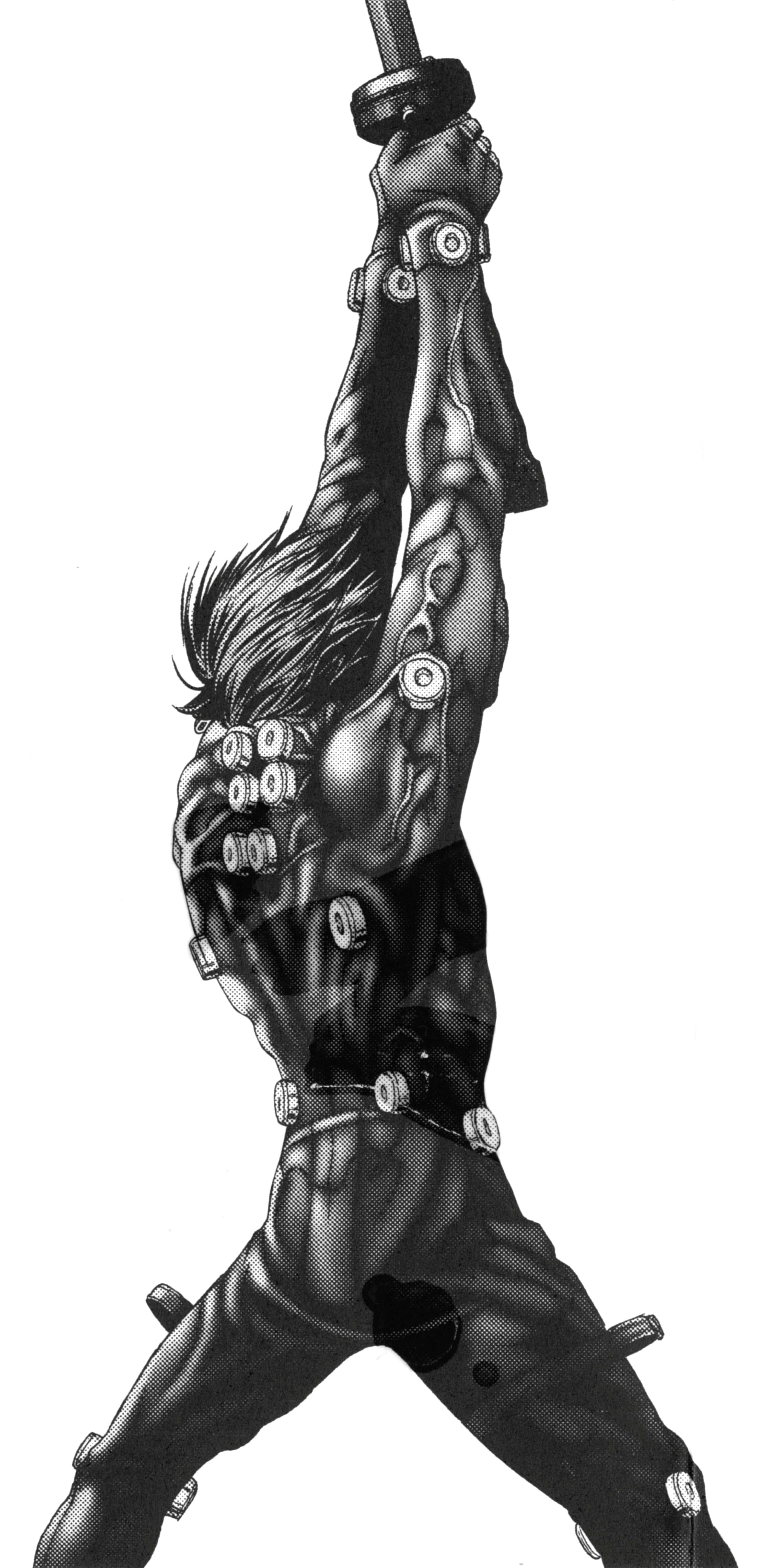 Gantz Kei Kurono, black armor, sword, 5K Phone Wallpaper