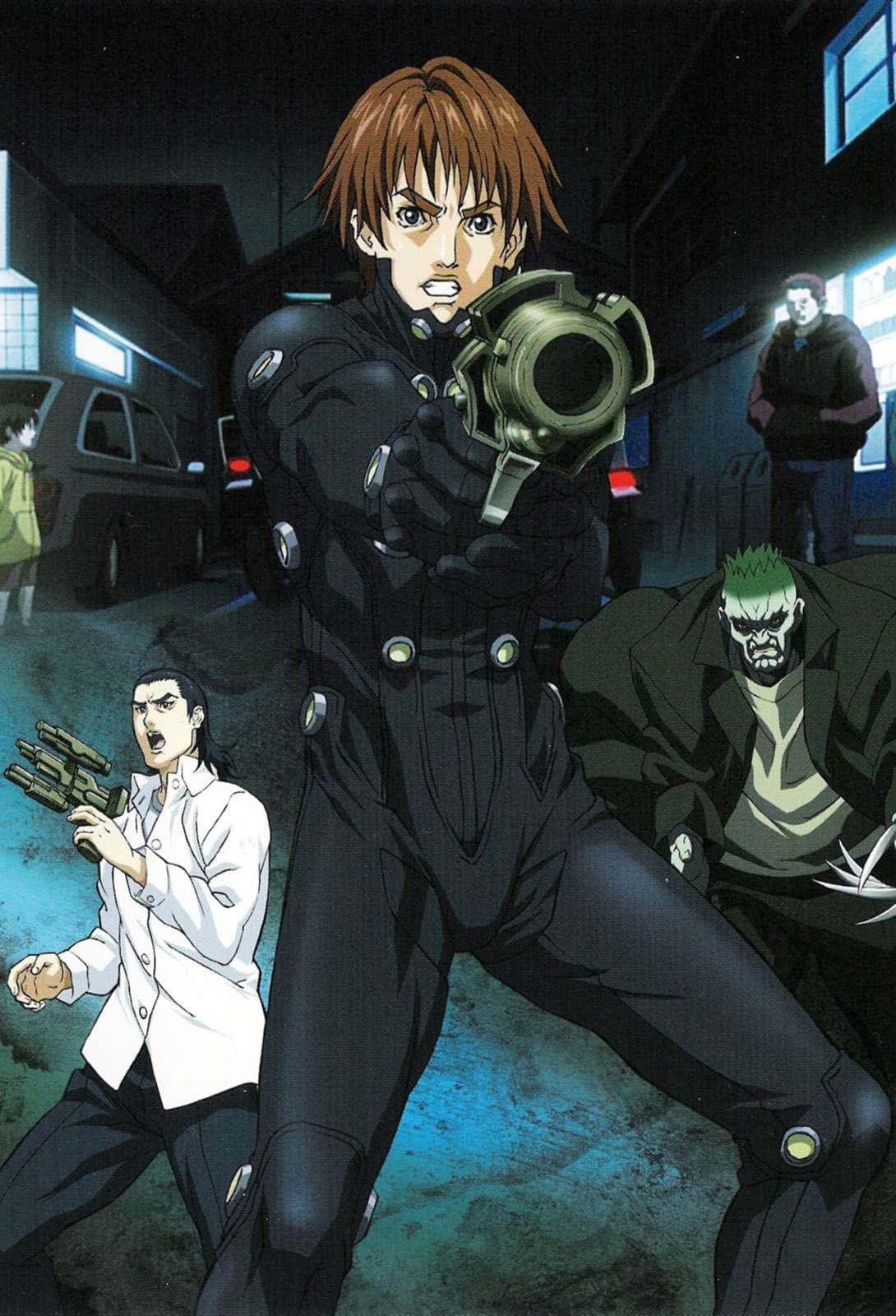 Gantz, Kei Kurono, black gear, HD Phone Wallpaper