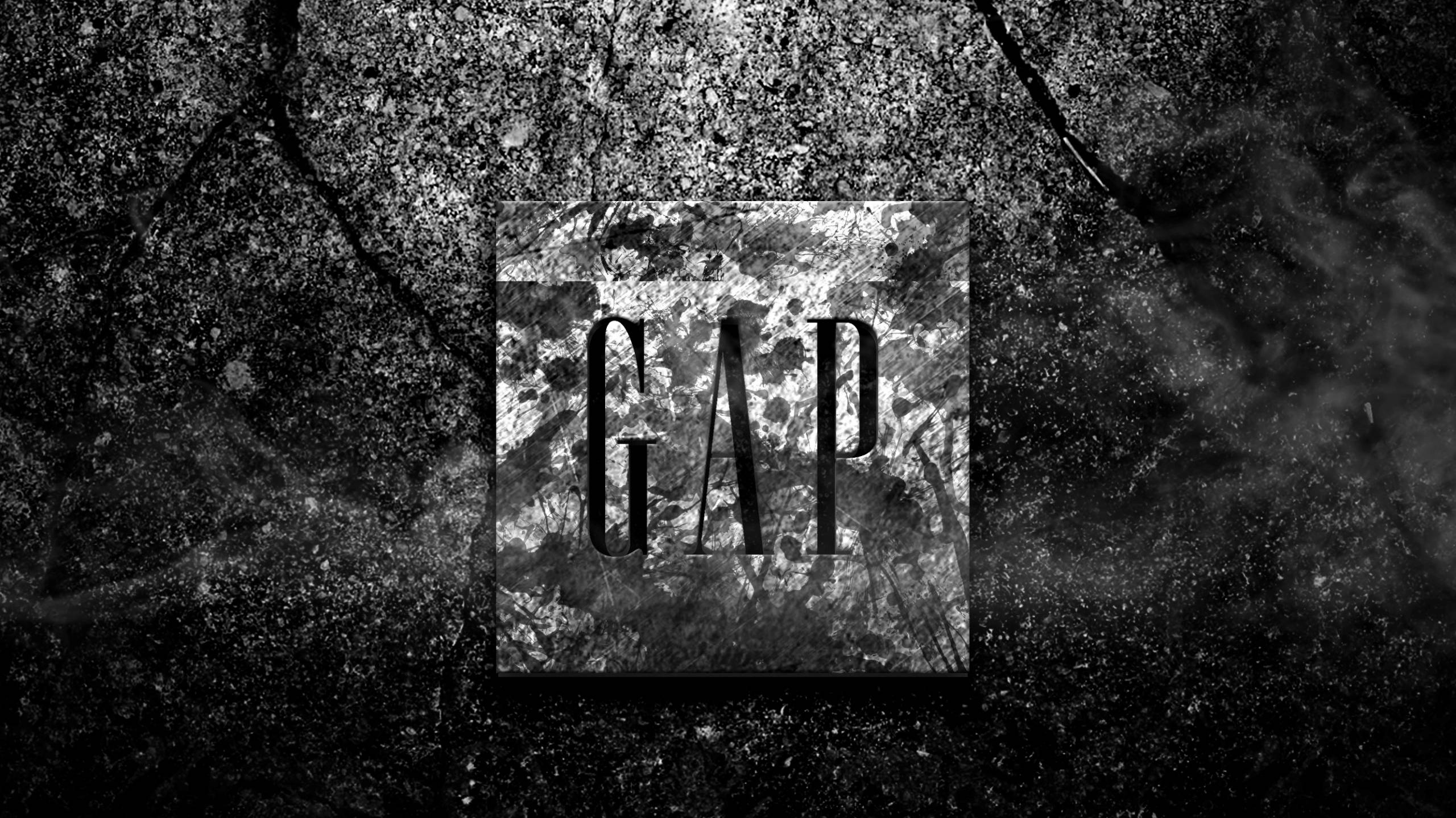 GAP, grunge, textured square, 2K Desktop Wallpaper