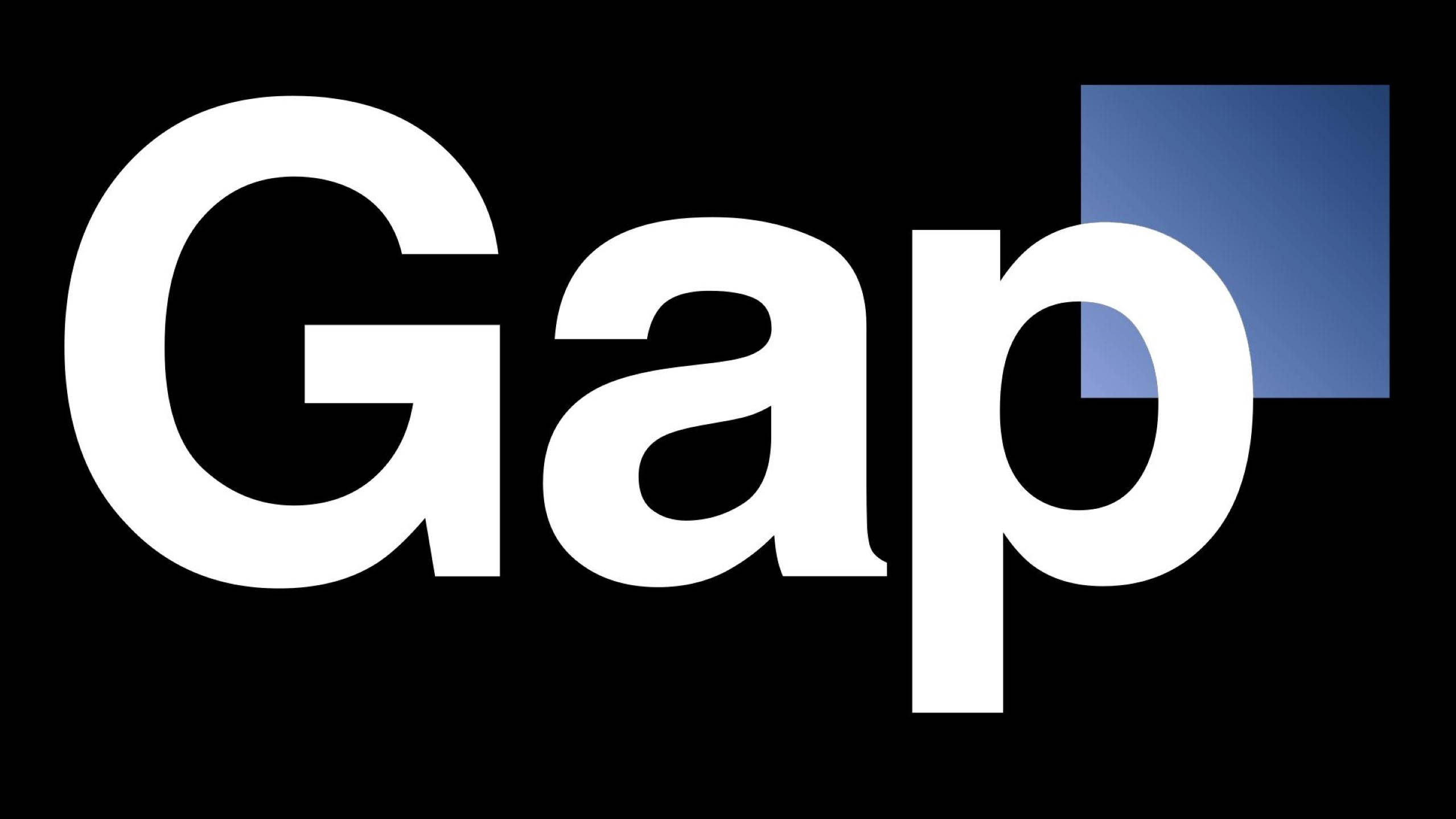 2010, black, Gap logo, Full HD Desktop Wallpaper