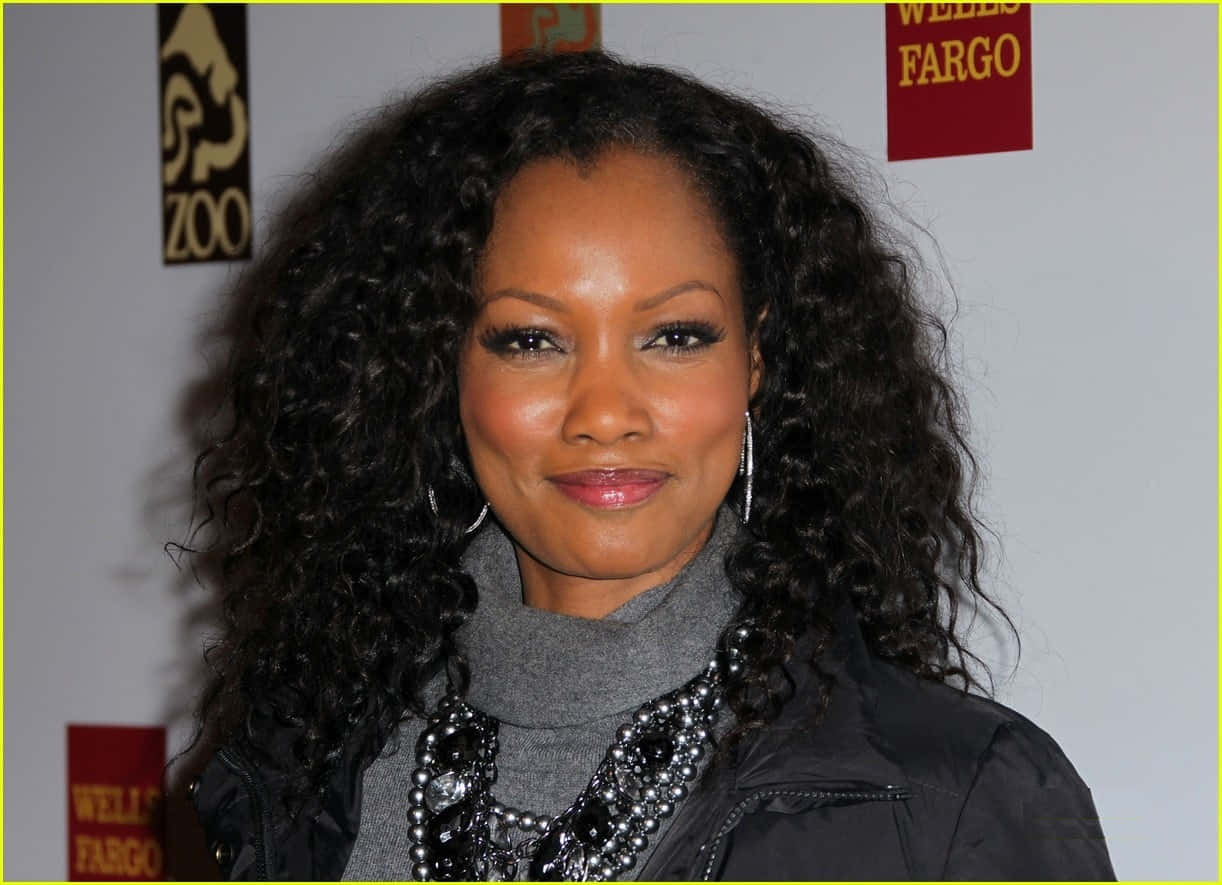 Garcelle Beauvais, grey turtleneck, black jacket, SD Desktop Wallpaper