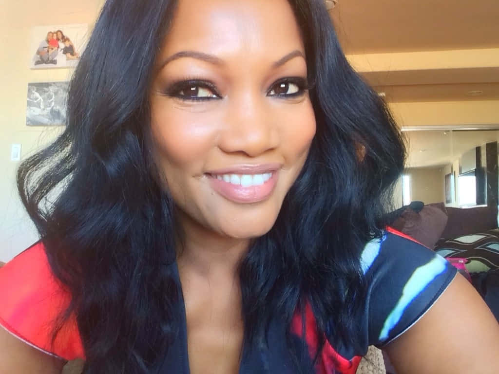 Garcelle Beauvais, movie premiere, long dark wavy hair, SD Desktop Wallpaper