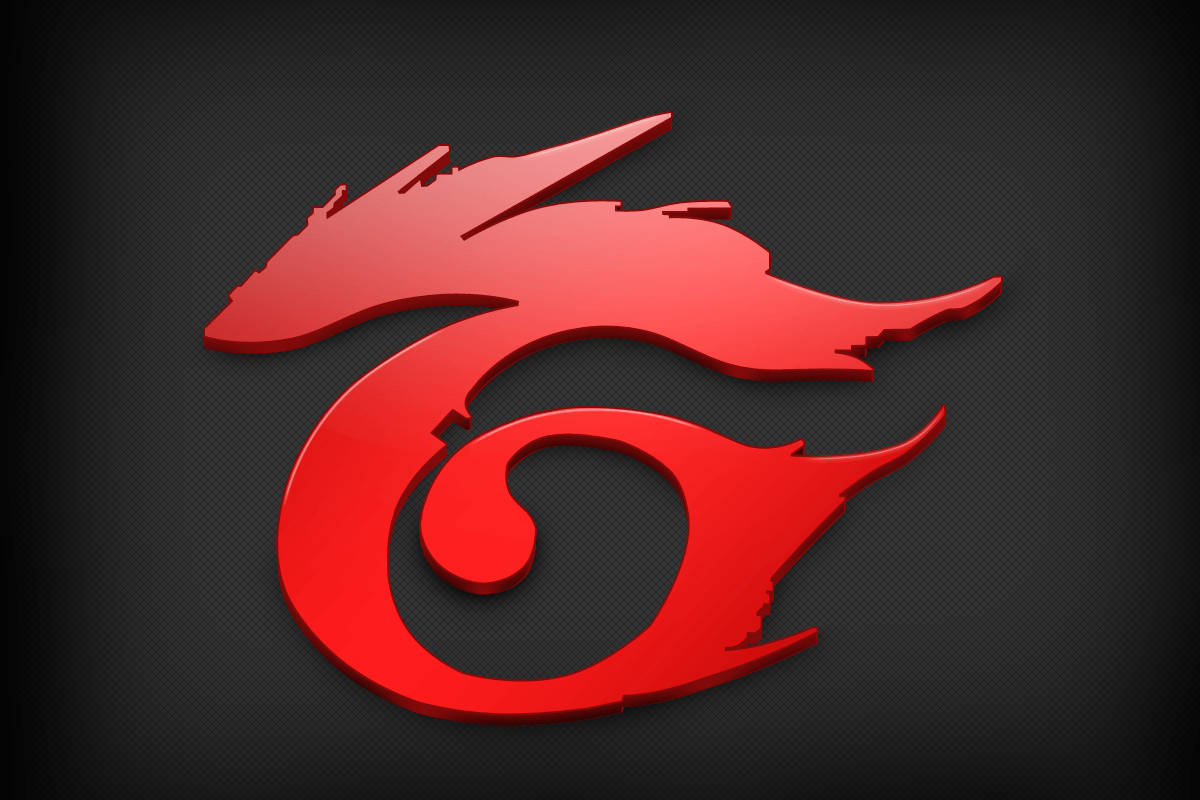 Garena, red logo, 3d-rendered dragon, SD Desktop Wallpaper