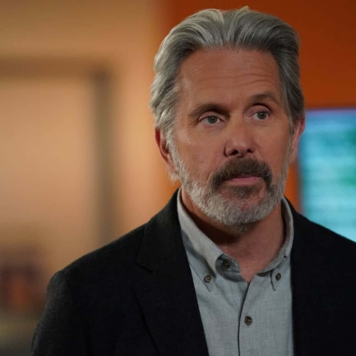 Gary Cole, middle-aged man, gray hair, SD Desktop Wallpaper