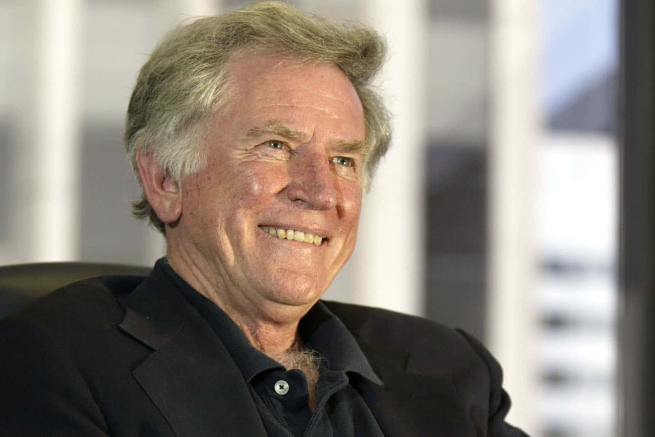 Gary Hart, gray hair, dark suit, HD Desktop Wallpaper