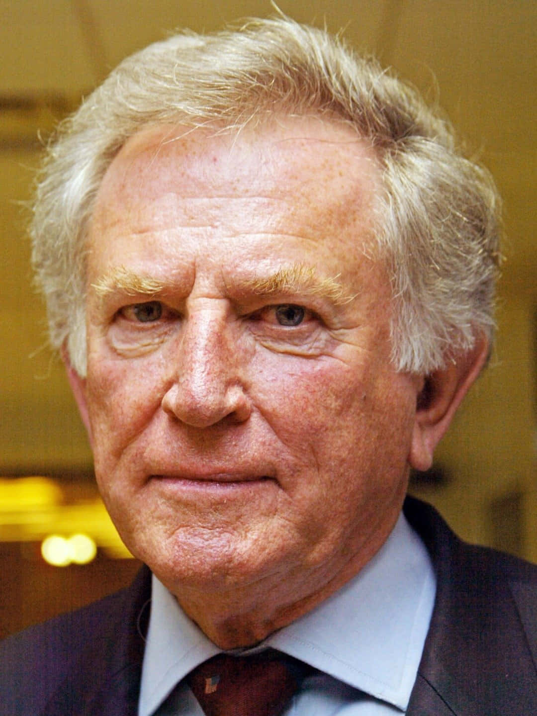 Gary Hart, white hair, suit and tie, HD Phone Wallpaper