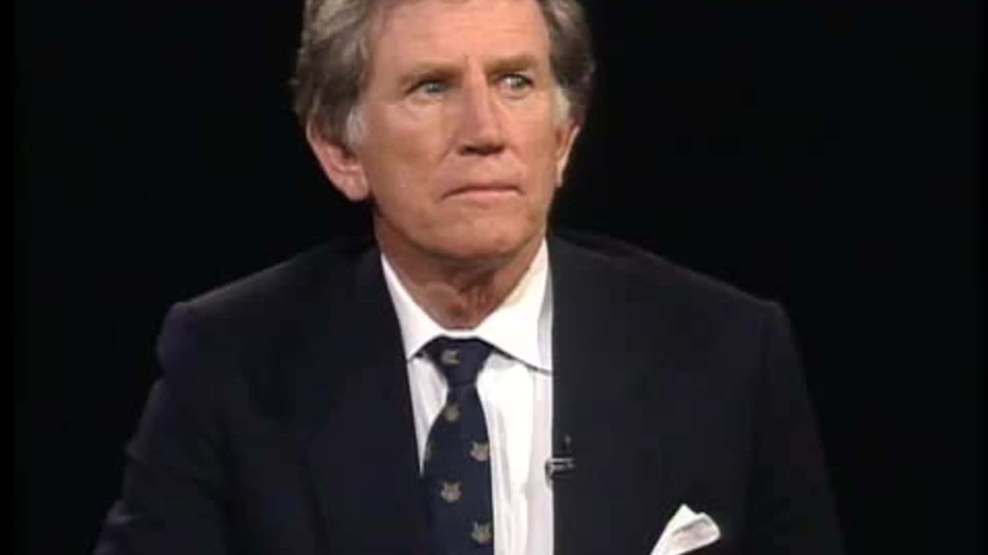 Gary Hart, dark suit, patterned tie, Full HD Desktop Wallpaper