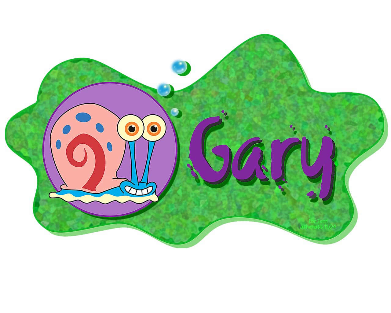Gary The Snail, purple shell, big eyes, HD Desktop Wallpaper