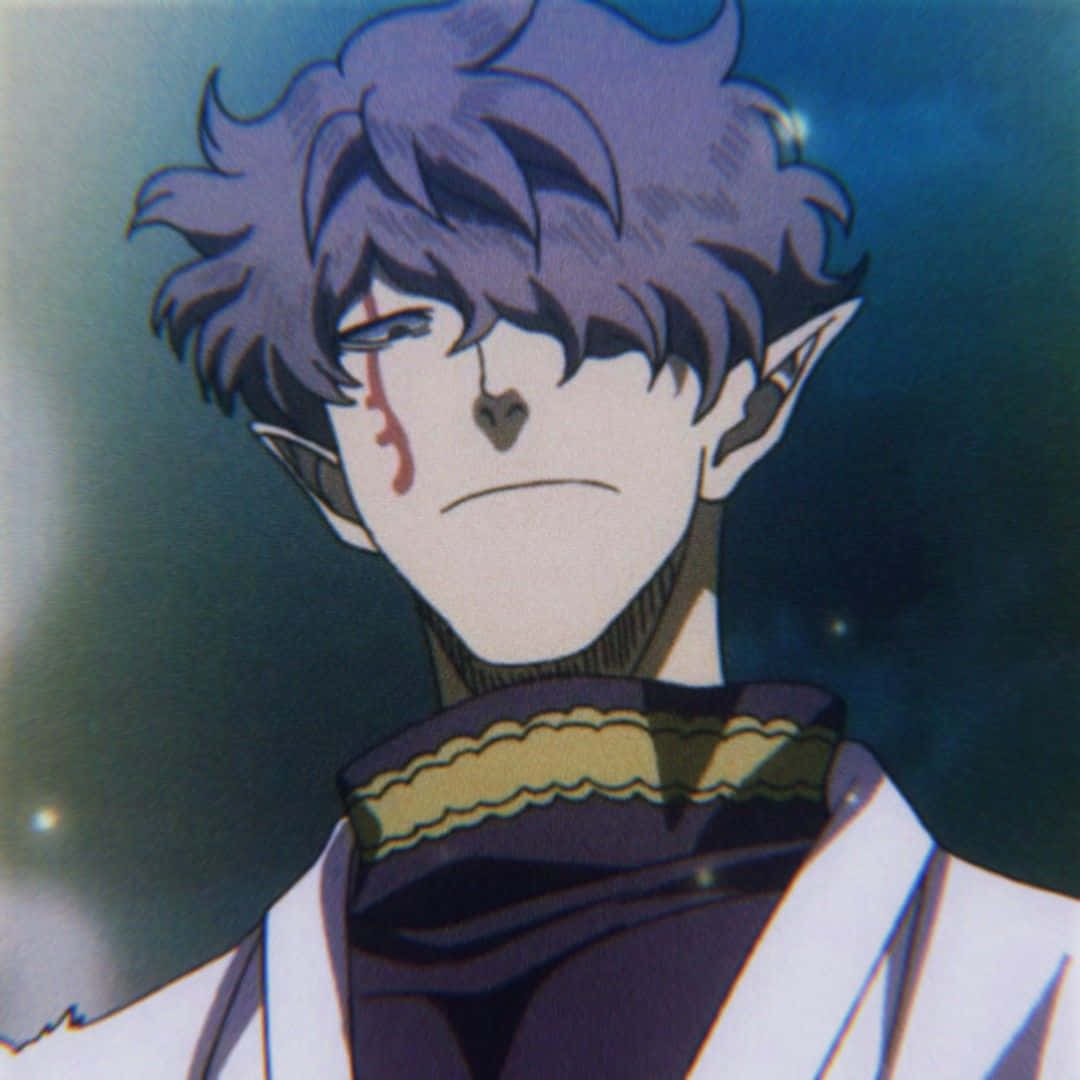 Gauche Adlai, battle mode, purple hair, SD Desktop Wallpaper