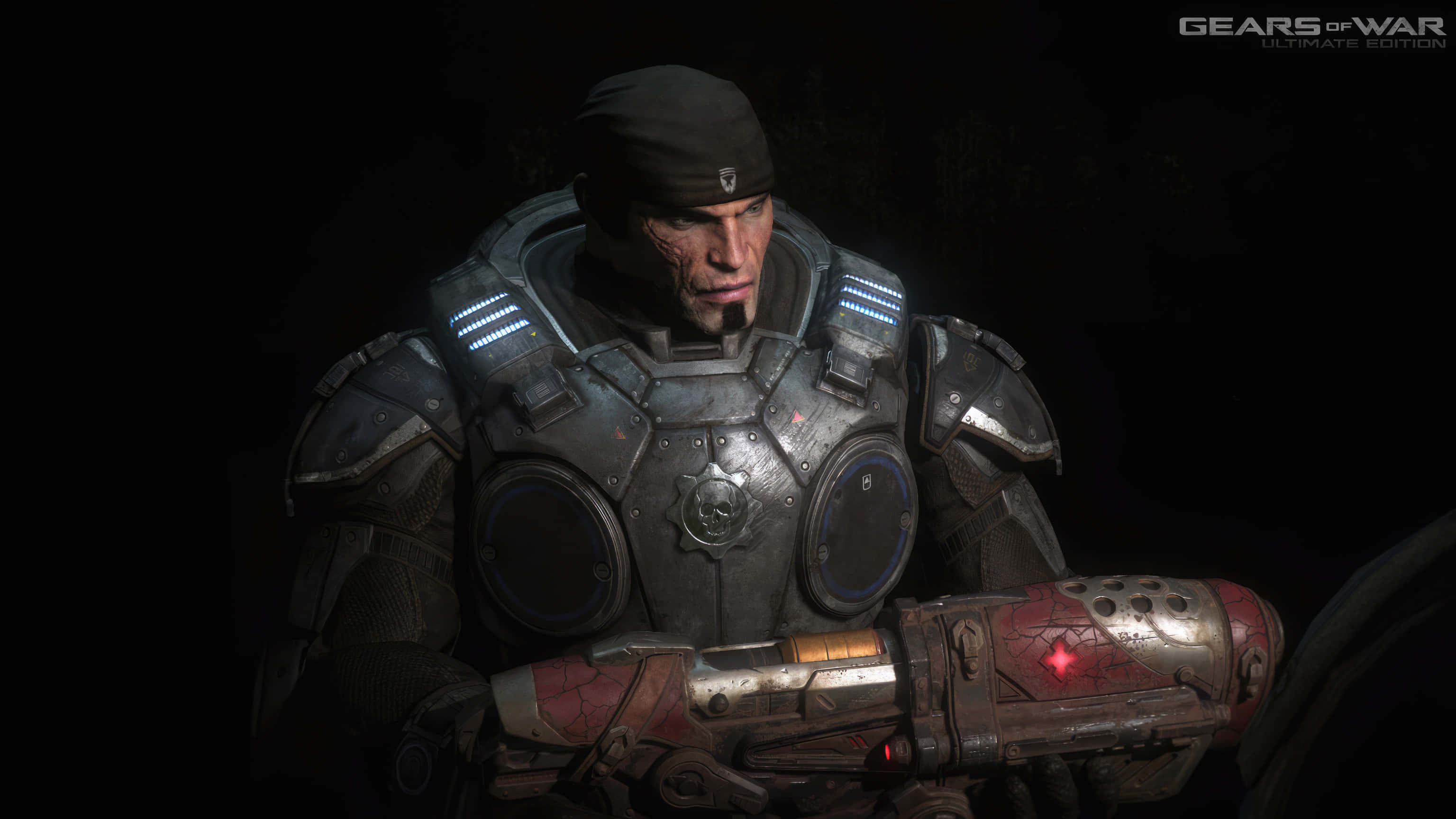 Gears Of War Ultimate Edition, soldier, heavy armor, 2K Desktop Wallpaper